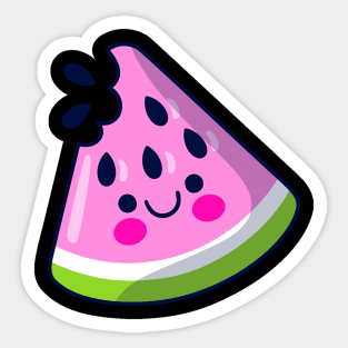 Cartoon watermelon Sticker